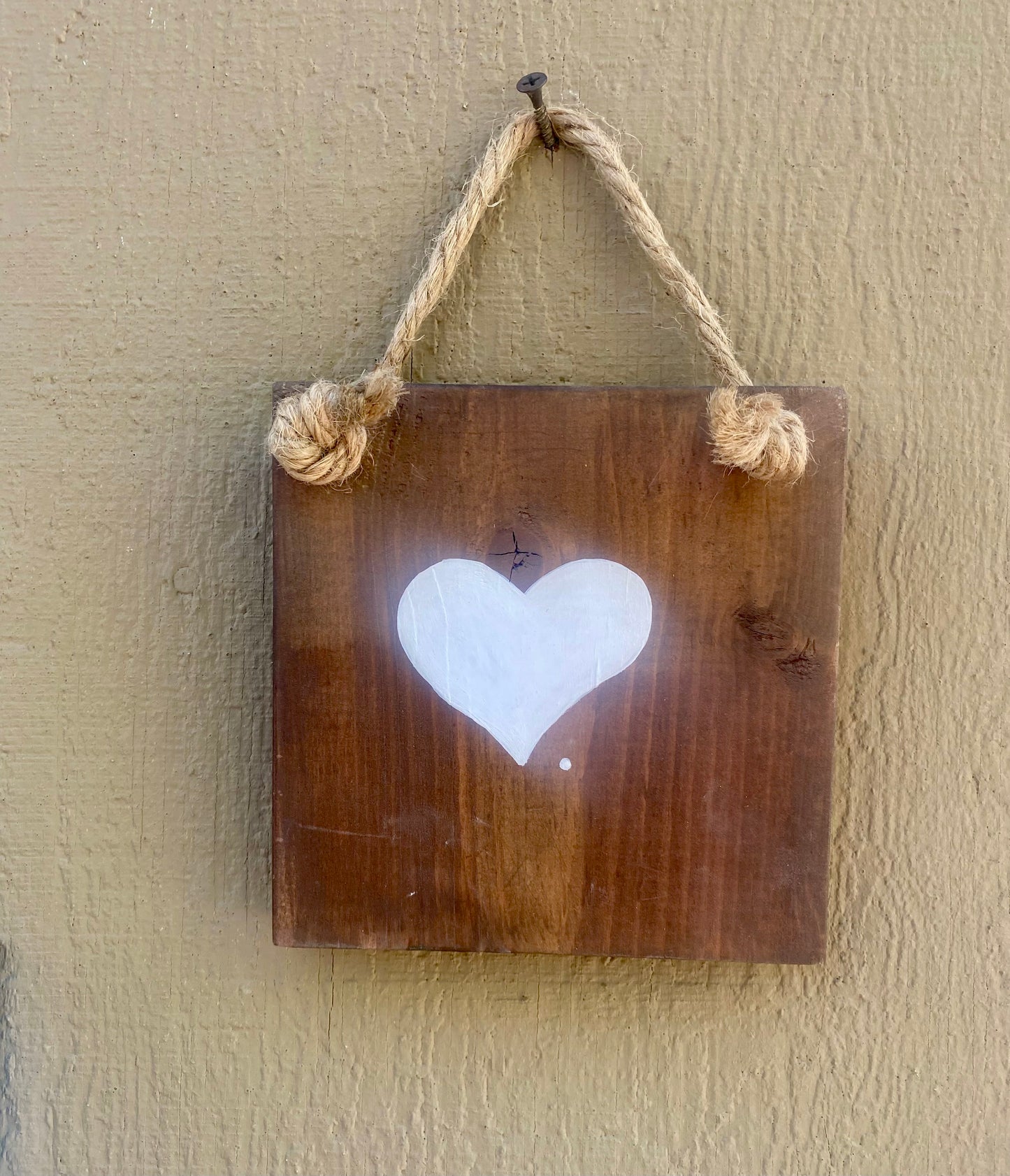 Heart Wood Sign