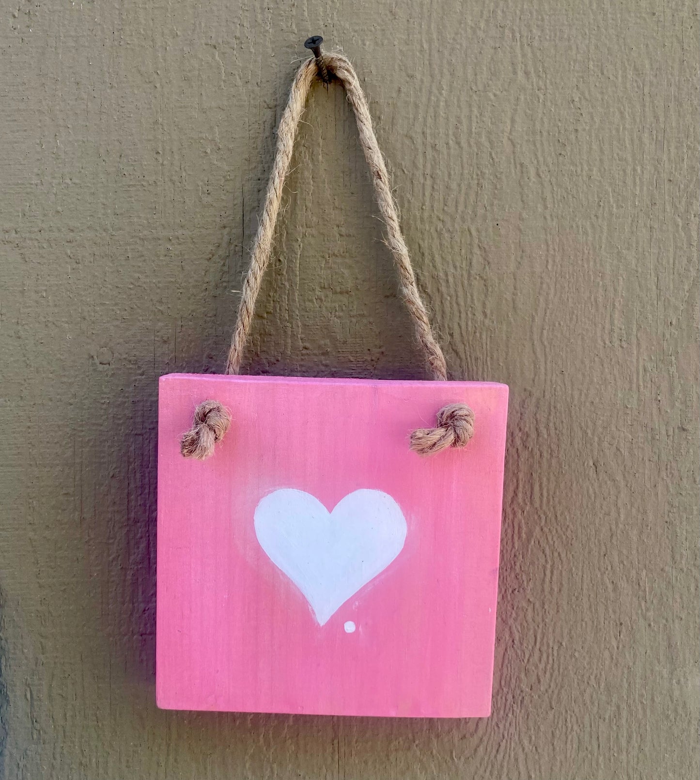 Heart Wood Sign