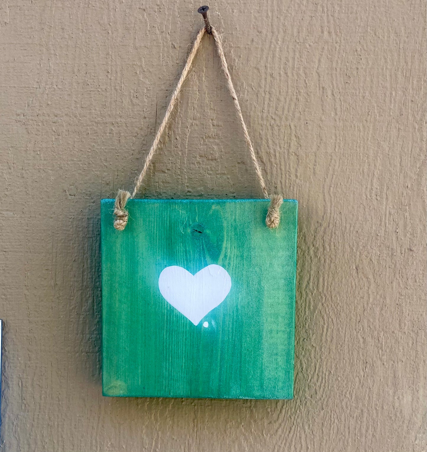 Heart Wood Sign